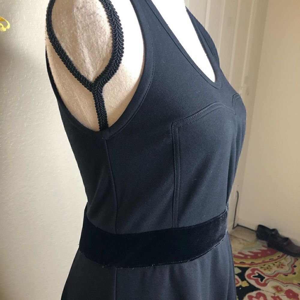 Marc by Marc Jacobs Black Fit and Flare Dress - Picture 4 of 15